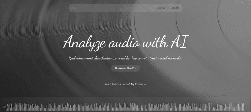 Heariffy(Audio Classification)